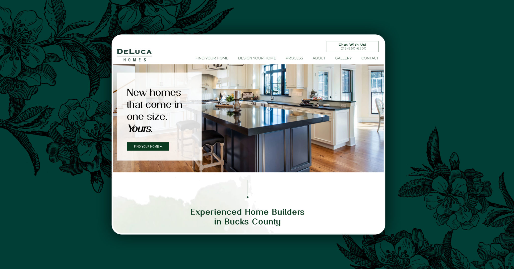 Deluca Homes Website